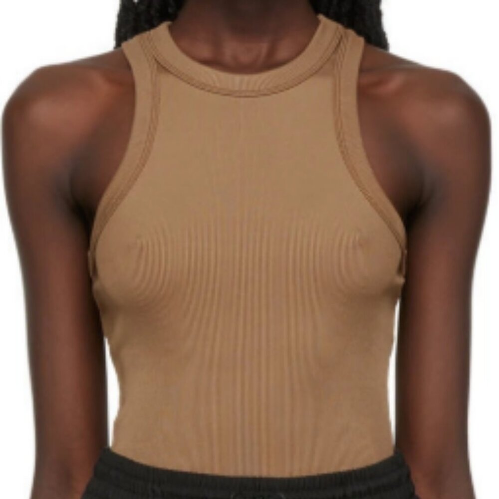 Nylon Crew Neck Bodysuit by Anine Bing - Picture 1 of 4